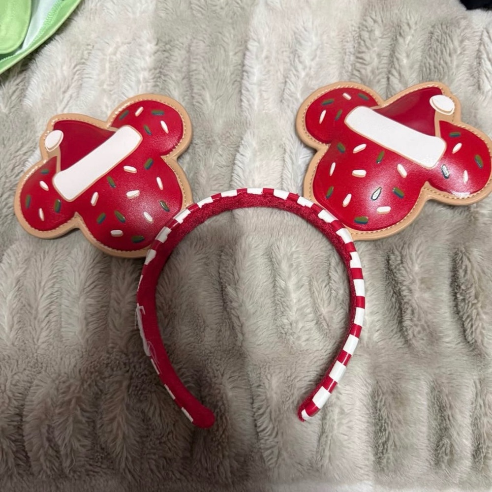 Disney Mickey Christmas cookie ears